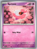 Spritzee 038/131 Prismatic Evolutions Pokemon