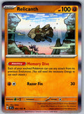 Relicanth 084/162 Temporal Forces Pokemon Holo