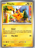 Pikachu 062/193 Paldea Evolved Pokemon