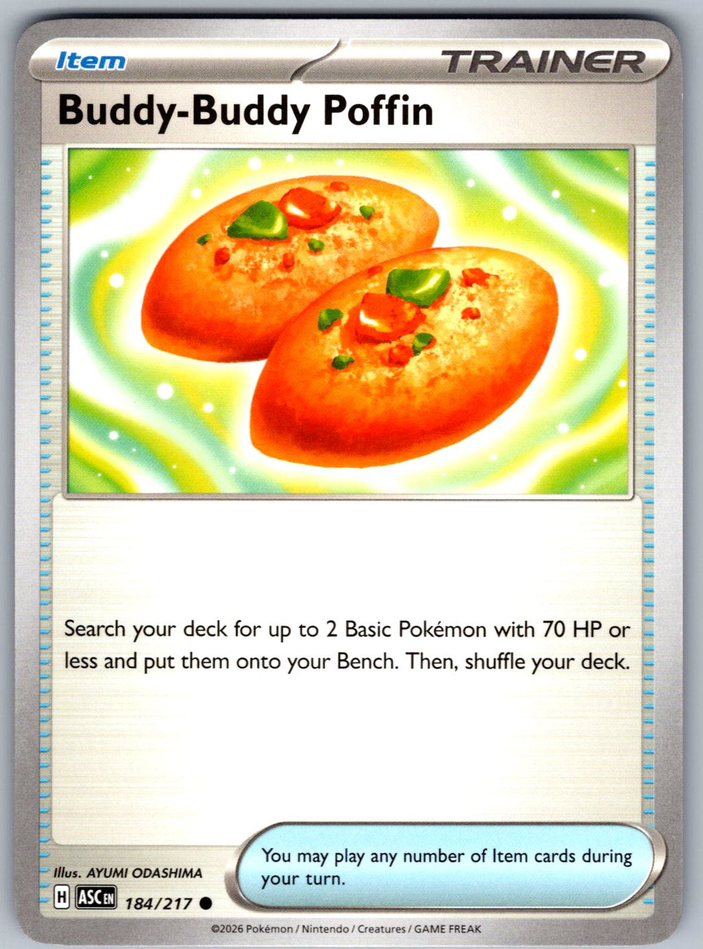 Buddy-Buddy Poffin 184/217 Ascended Heroes Pokemon
