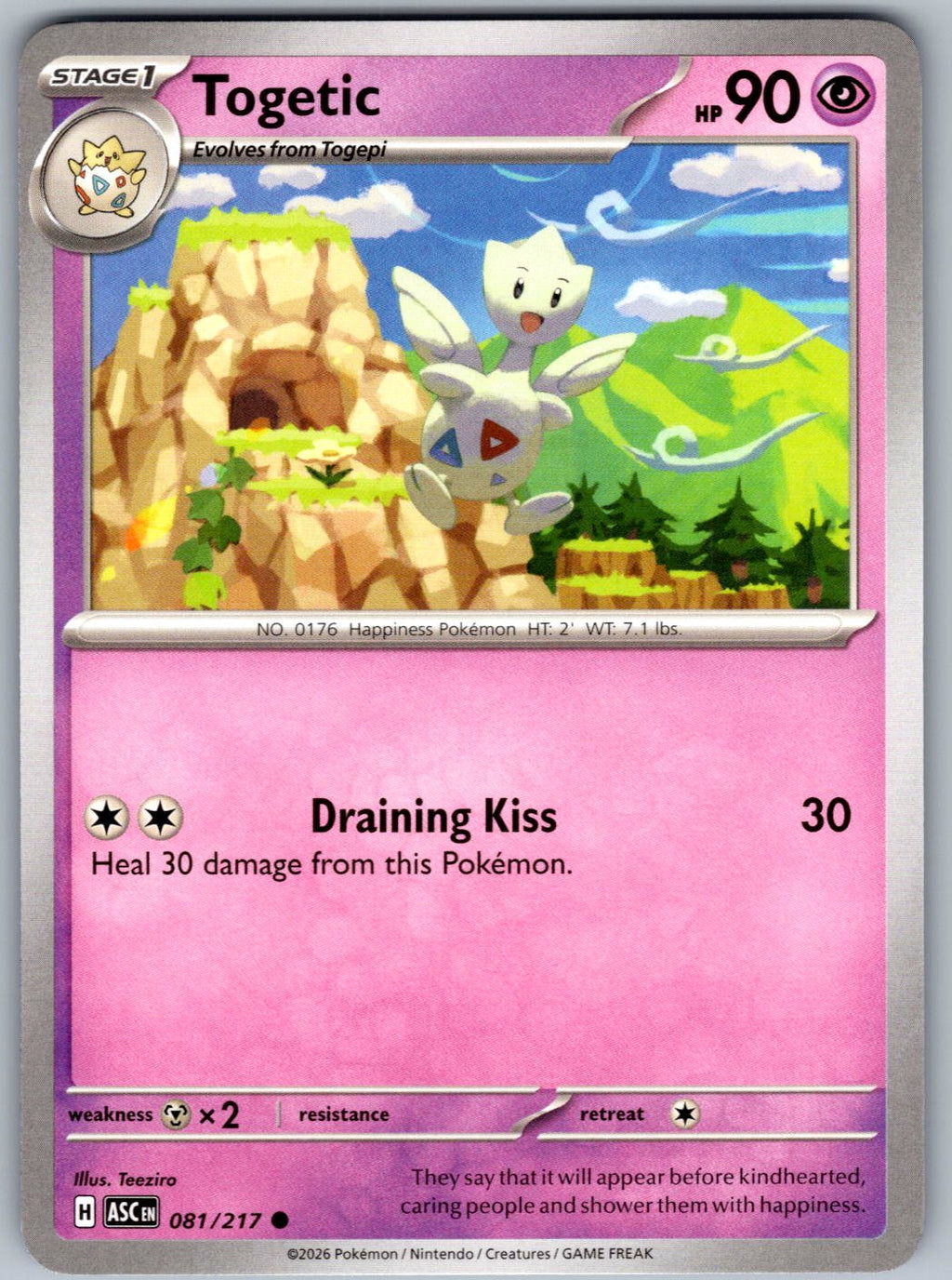 Togetic 081/217 Ascended Heroes Pokemon