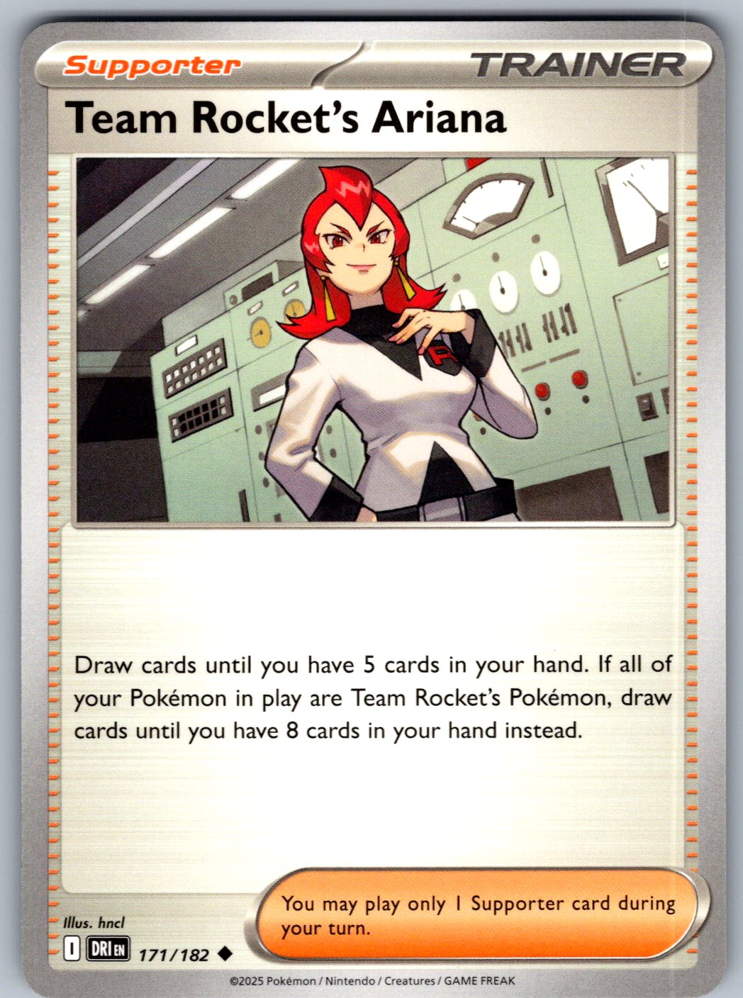 Team Rocket's Ariana 171/182 Destined Rivals Pokemon