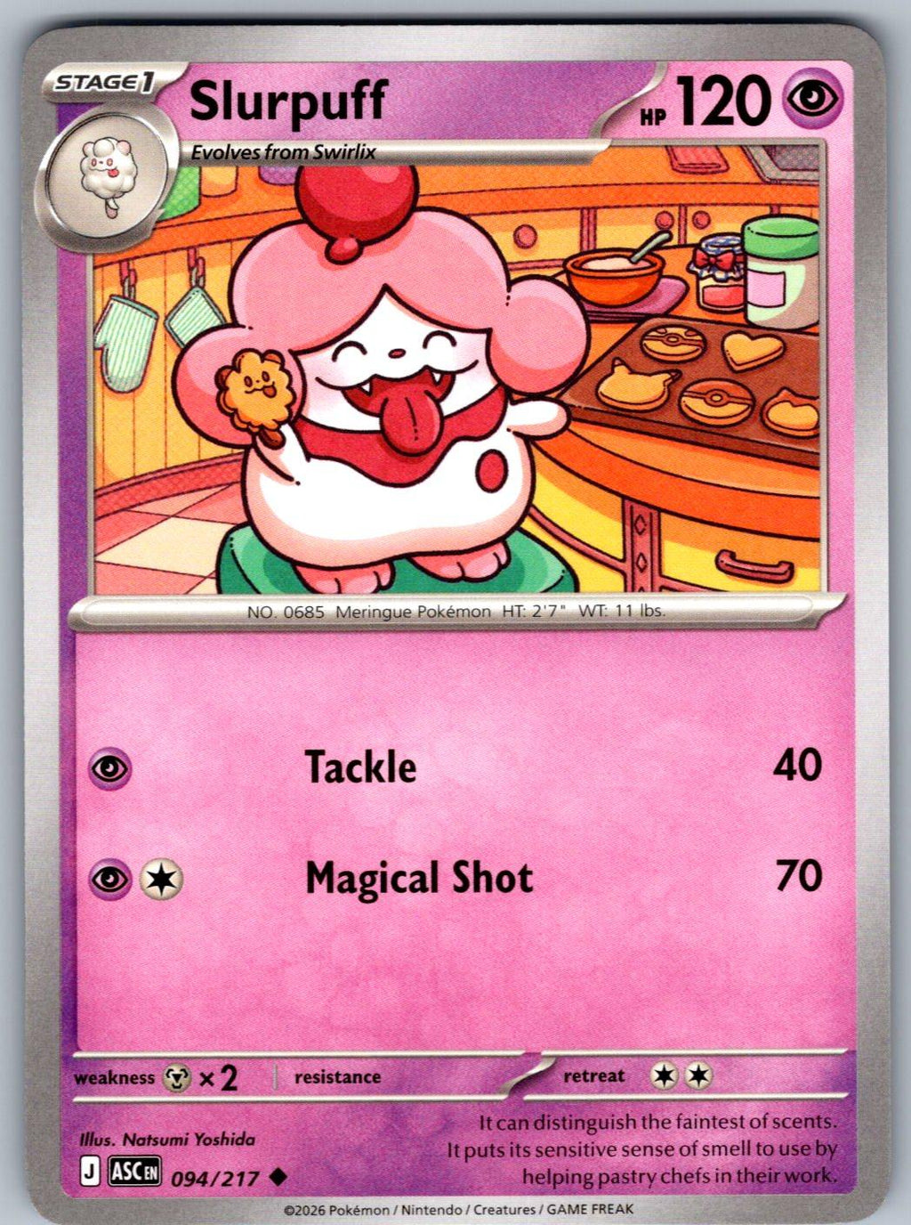 Slurpuff 094/217 Ascended Heroes Pokemon