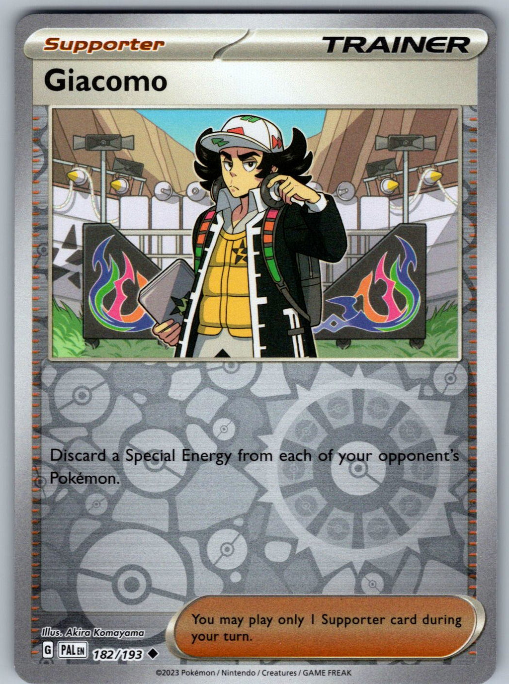 Giacomo 182/193 Paldea Evolved Pokemon Reverse Holo