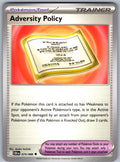 Adversity Policy 074/086 Chaos Rising Pokemon