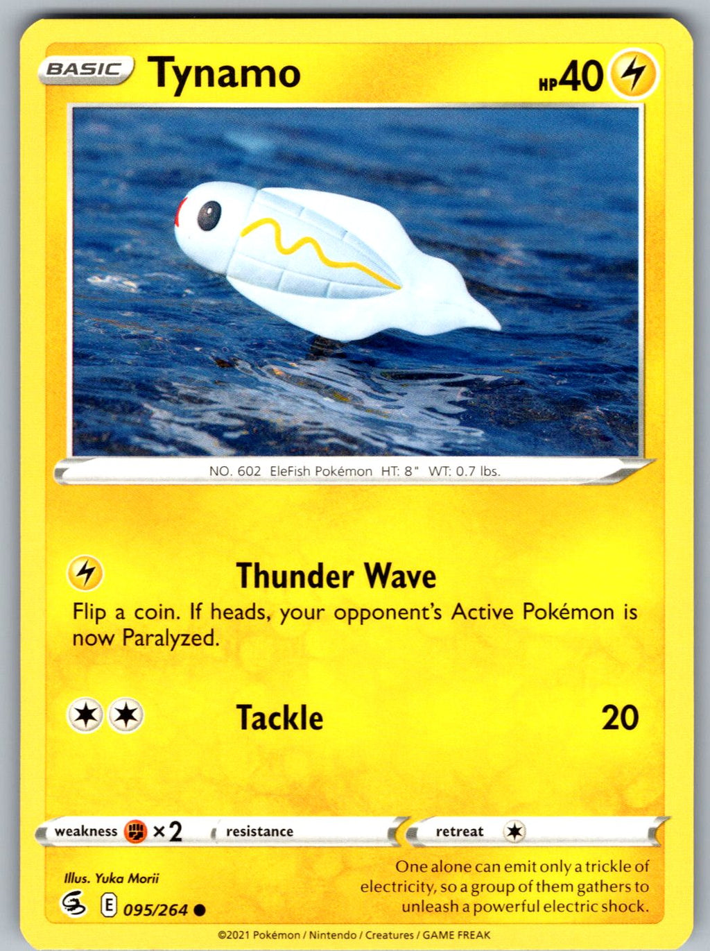 Tynamo 095/264 Fusion Strike Pokemon