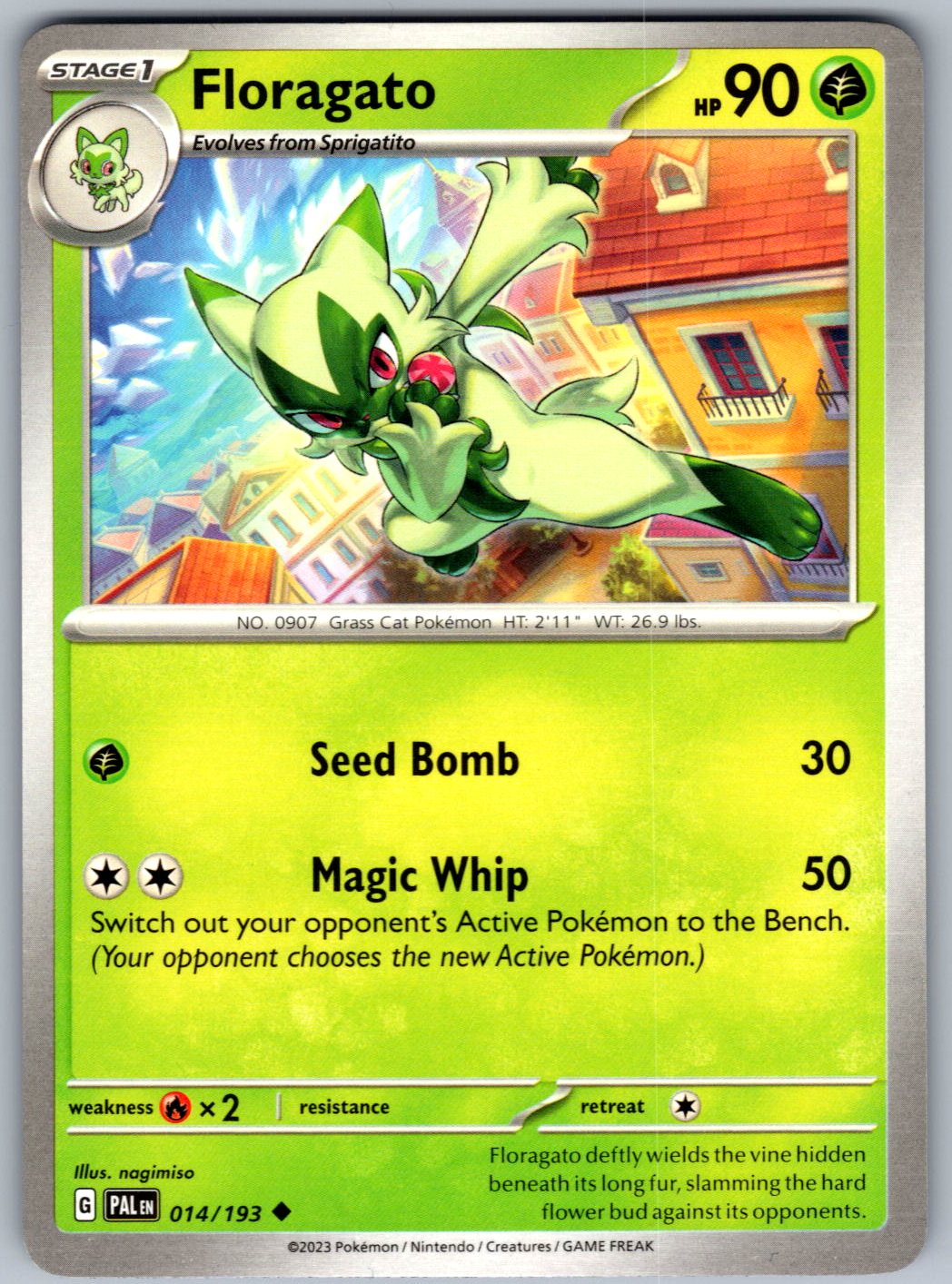 Floragato 014/193 Paldea Evolved Pokemon