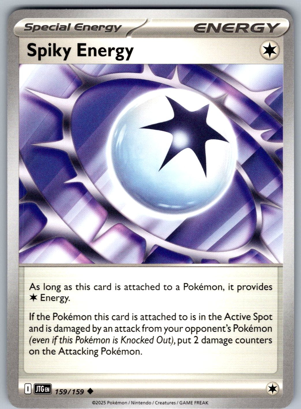 Spiky Energy 159/159 Journey Together Pokemon