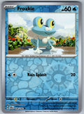 Froakie 39/142 Stellar Crown Pokemon Reverse Holo