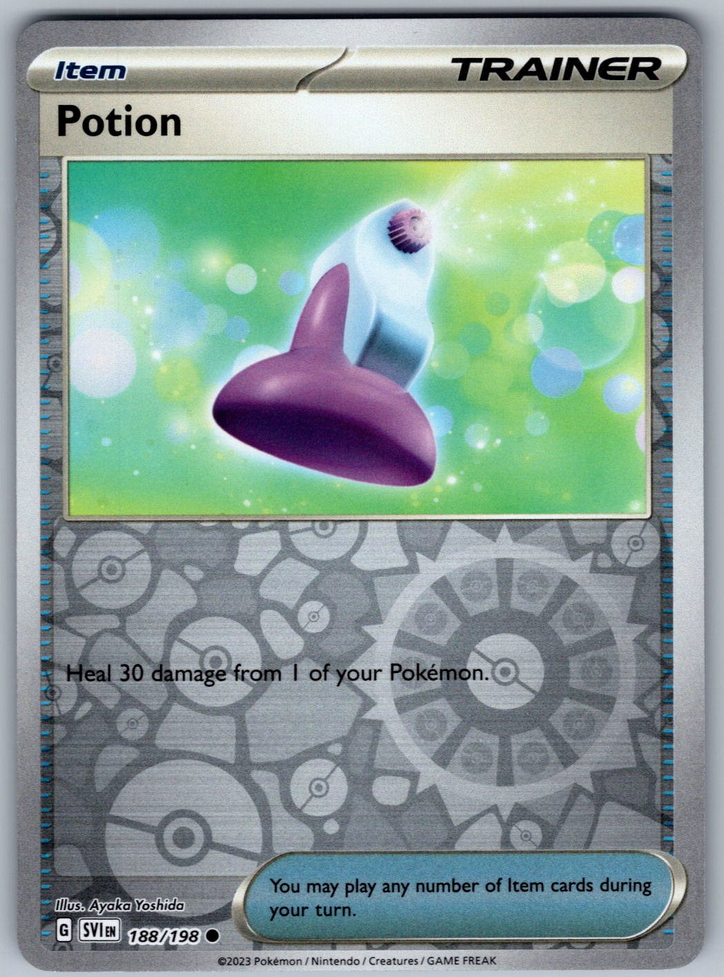 Potion 188/198 Scarlet & Violet Pokemon Reverse Holo