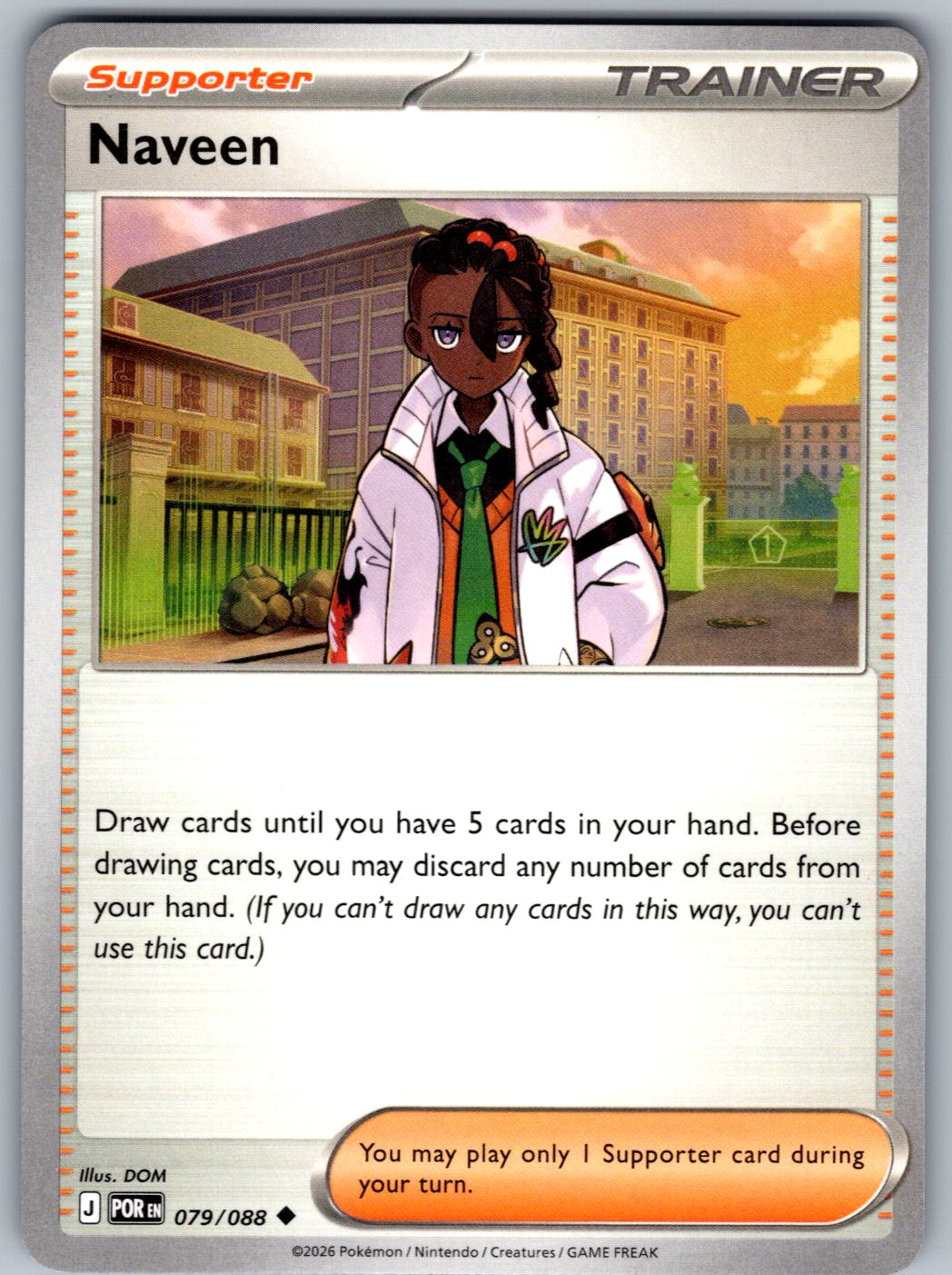 Naveen 079/088 Perfect Order Pokemon