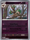 Trevenant 039/086 Chaos Rising Pokemon Reverse Holo