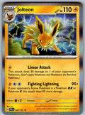 Jolteon 029/131 Prismatic Evolutions Pokemon Holo