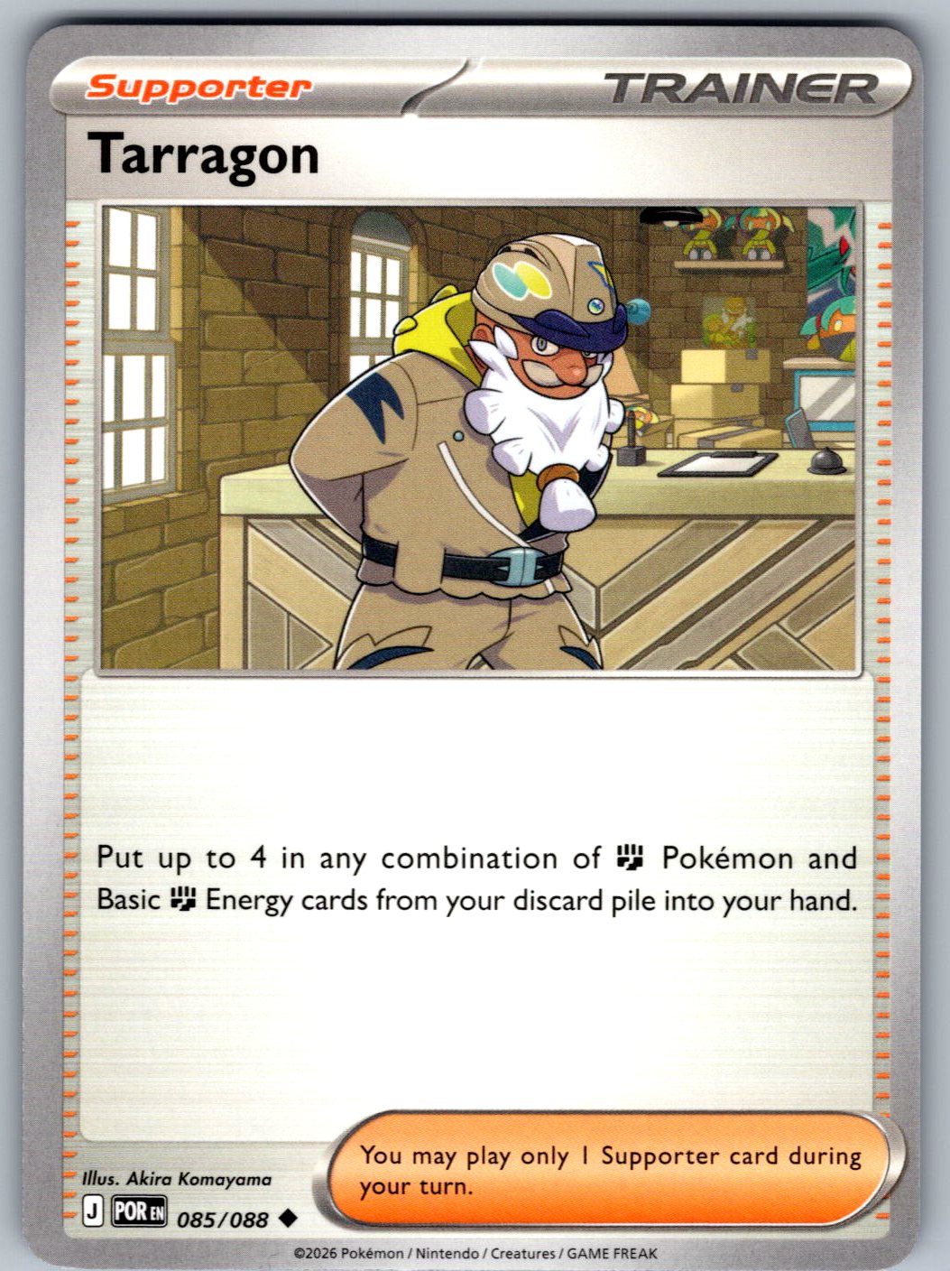 Tarragon 085/088 Perfect Order Pokemon