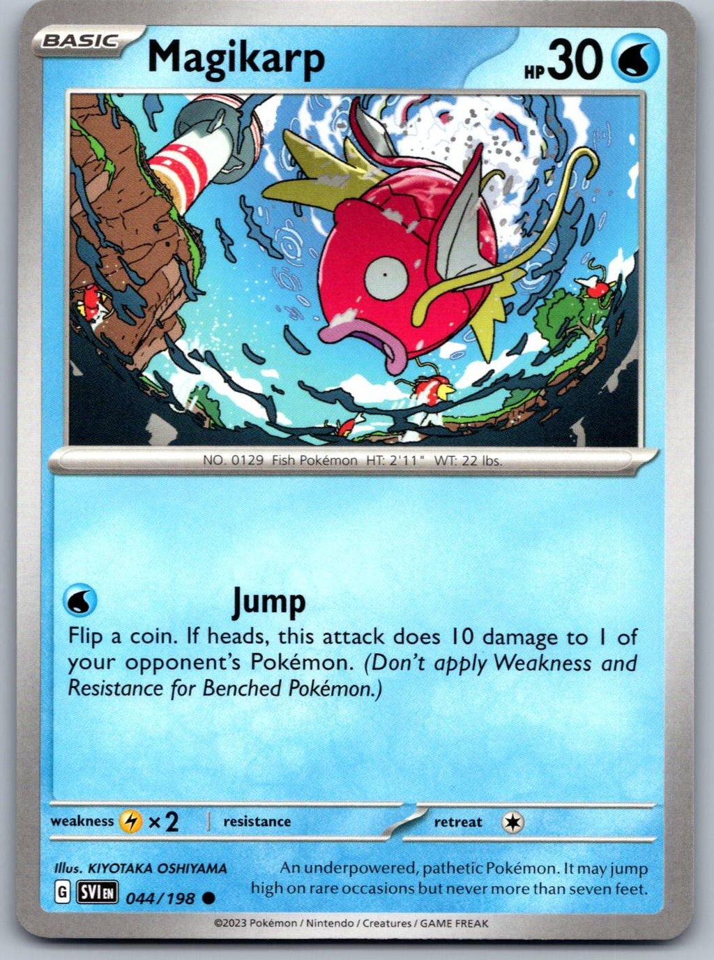 Magikarp 044/198 Scarlet & Violet Pokemon