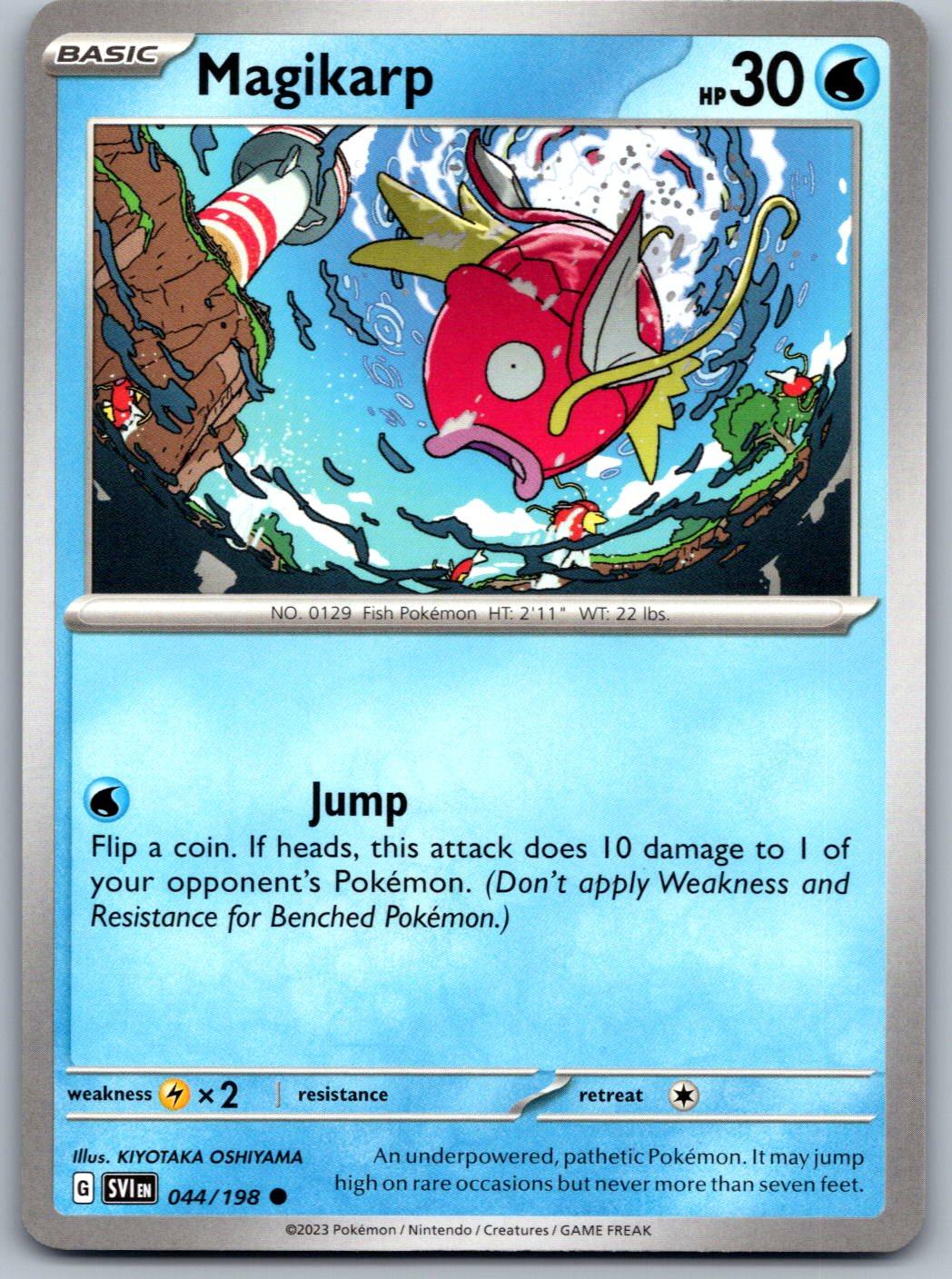 Magikarp 044/198 Scarlet & Violet Pokemon