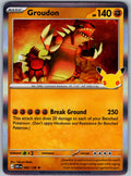 Groudon 082/128 ME: 30th Celebration Pokemon Holo