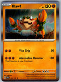 Klawf 122/198 Scarlet & Violet Pokemon Holo