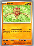 Baltoy 046/086 Chaos Rising Pokemon