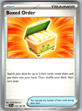Boxed Order 143/162 Temporal Forces Pokemon