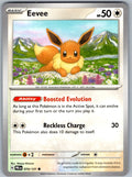 Eevee 074/131 Prismatic Evolutions Pokemon