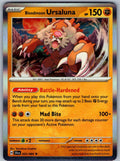 Bloodmoon Ursaluna 025/064 Shrouded Fable Pokemon Holo