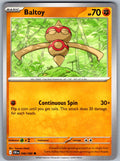 Baltoy 046/086 Chaos Rising Pokemon