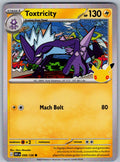 Toxtricity 059/128 ME: 30th Celebration Pokemon Holo