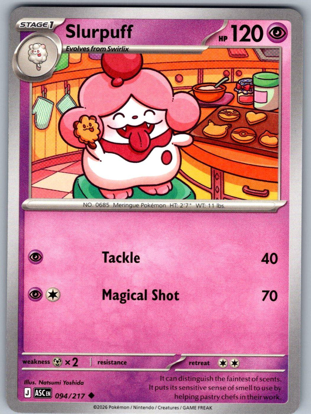 Slurpuff 094/217 Ascended Heroes Pokemon