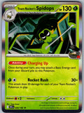 Team Rocket's Spidops 20/182 Deck Exclusives Pokemon