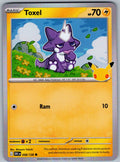 Toxel 058/128 ME: 30th Celebration Pokemon Holo