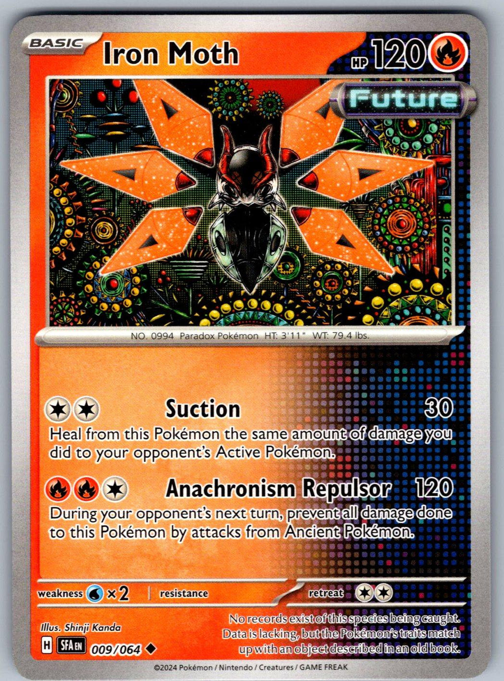 Iron Moth 009/064 Shrouded Fable Pokemon