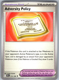 Adversity Policy 074/086 Chaos Rising Pokemon