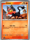 Litten 032/162 Temporal Forces Pokemon