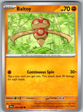 Baltoy 046/086 Chaos Rising Pokemon