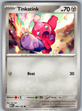 Tinkatink 096/132 Mega Evolution Pokemon Reverse Holo
