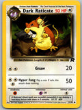 Dark Raticate 51/82 Team Rocket Pokemon Unlimited