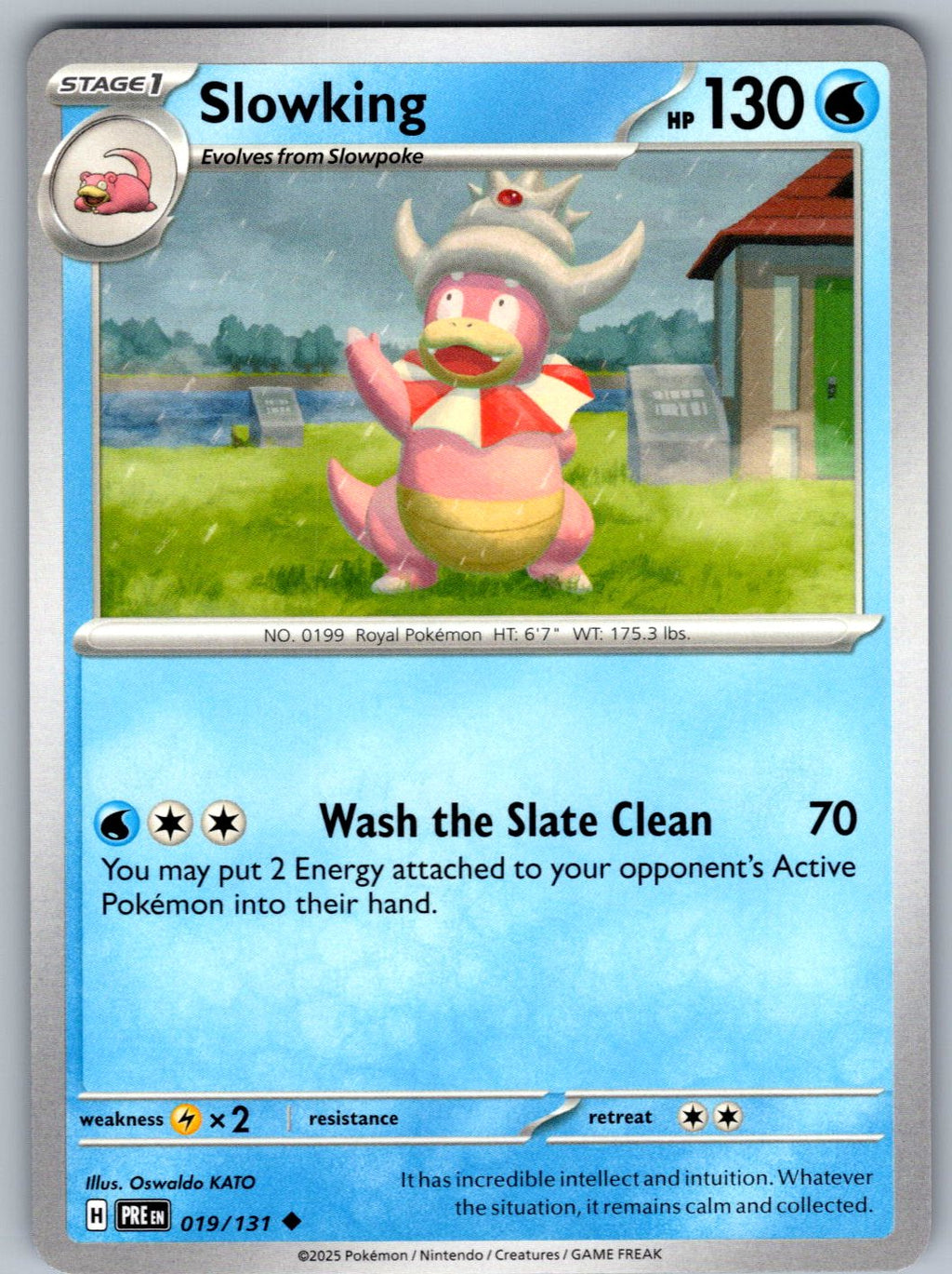 Slowking 019/131 Prismatic Evolutions Pokemon