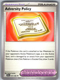 Adversity Policy 074/086 Chaos Rising Pokemon