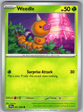 Weedle 001/086 Chaos Rising Pokemon