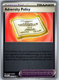 Adversity Policy 074/086 Chaos Rising Pokemon Reverse Holo