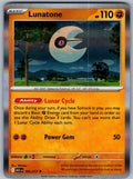 Lunatone 105/217 Ascended Heroes Pokemon Holo