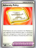 Adversity Policy 074/086 Chaos Rising Pokemon