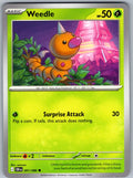 Weedle 001/086 Chaos Rising Pokemon