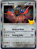 Zacian 106/128 ME: 30th Celebration Pokemon Holo