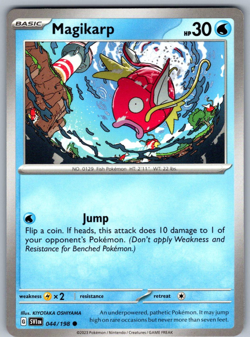 Magikarp 044/198 Scarlet & Violet Pokemon