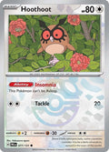 Hoothoot (Master Ball Pattern) 077/131 Prismatic Evolutions Pokemon Holo