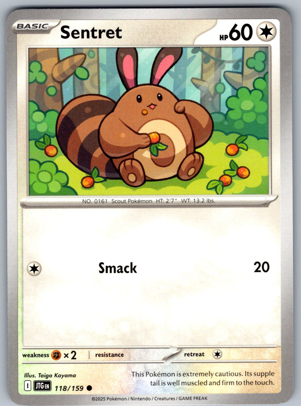 Sentret 118/159 Journey Together Pokemon