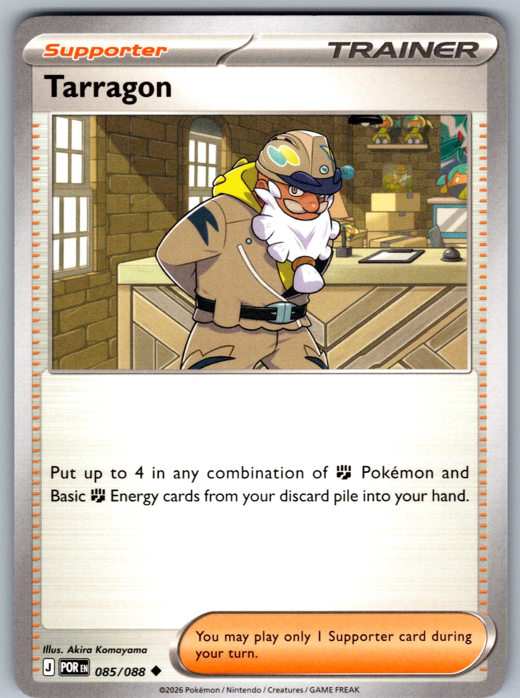 Tarragon 085/088 Perfect Order Pokemon