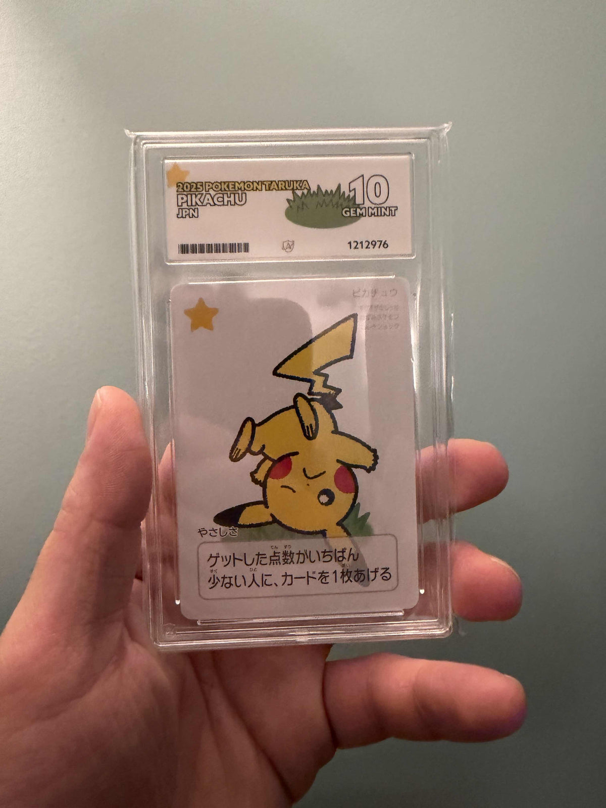 Pikachu Taruka ACE 10